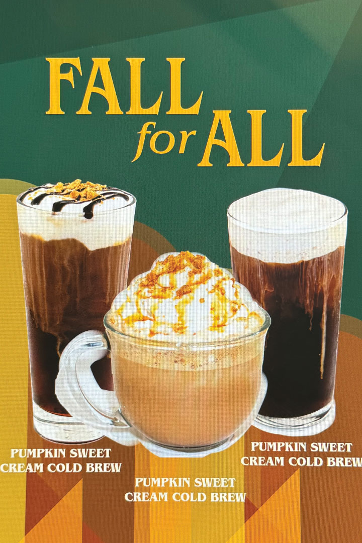 Seasonal Beverage Launches fall for all first draft