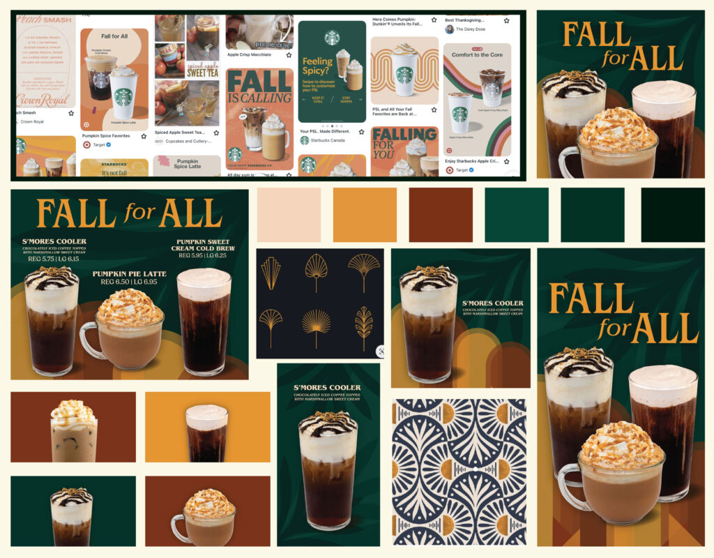 fall launch collagem