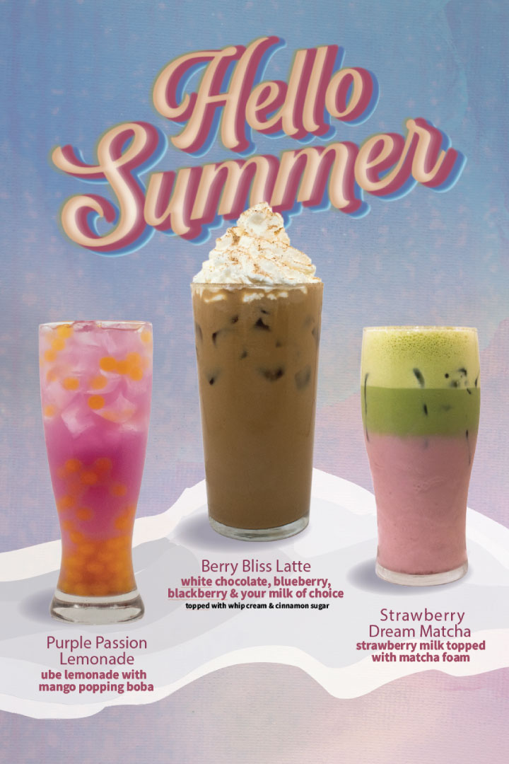 Seasonal Beverage Launches hello summer first draft